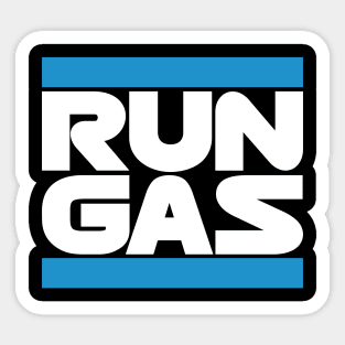 Run Gas Sticker